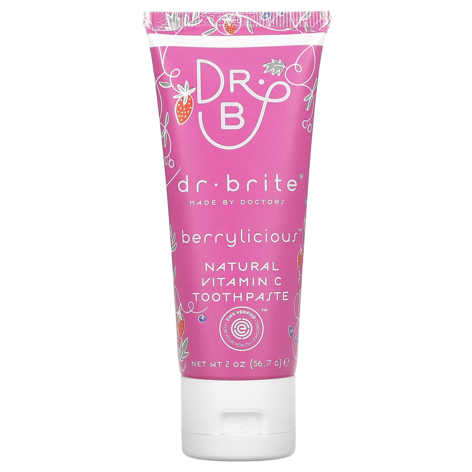 dr brite berrylicious toothpaste