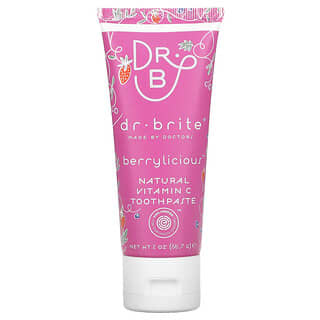Dr. Brite, Natural Vitamin C Toothpaste, Berrylicious, 2 oz (56.7 g)