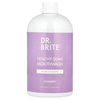 Dr. Brite, Bain de bouche pour des gencives saines, Sans alcool, Fruits des bois, 473,17 ml