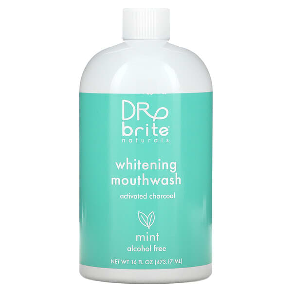 Dr. Brite, Whitening Mouthwash、アルコール不使用、ミント、473.17ml（16液量オンス）