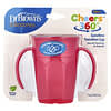 Dr. Brown's, Milestones™, Cheers360™, Spoutless Transition Cup, 6 Months +, Pink, 7 oz (200 ml)