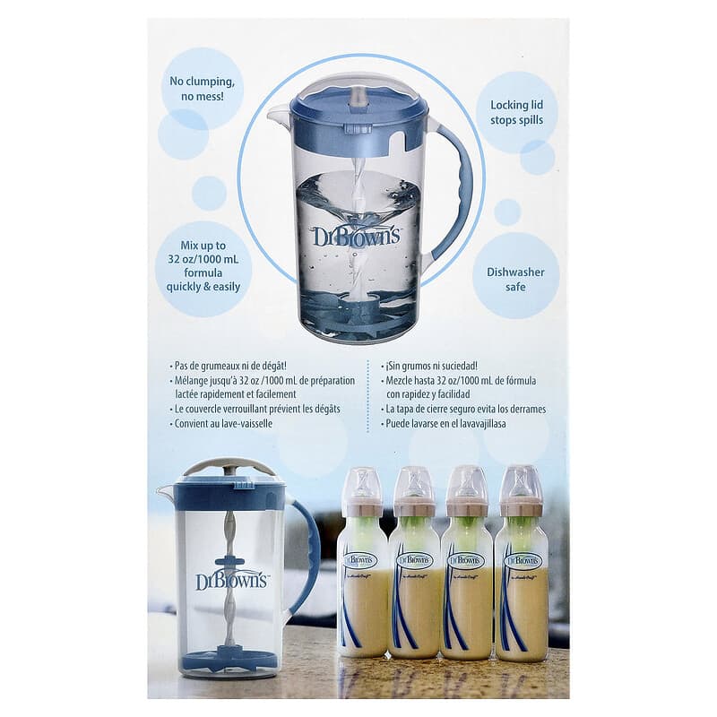 Jarro de Mistura de Fórmulas, Azul, 1.000 ml (32 oz)