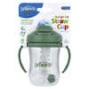 Dr. Brown's, Baby's 1st Strohhalmbecher, ab 6 Monaten, Olivgrün, 270 ml (9 oz.)
