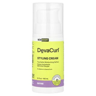 DevaCurl, Styling Cream, Touchable Moisturizing Definer, 5.1 fl oz (150 ml)