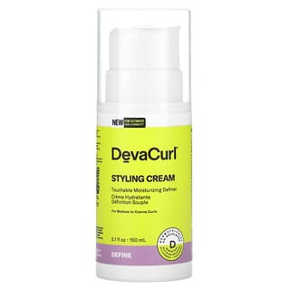 DevaCurl, Styling Cream, Touchable Moisturizing Definer, 5.1 fl oz (150 ml)
