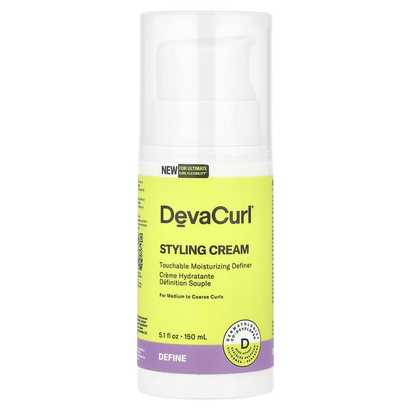 DevaCurl, 스타일링 크림, 터처블 모이스처라이징 디파이너, 150ml (5.1fl oz)