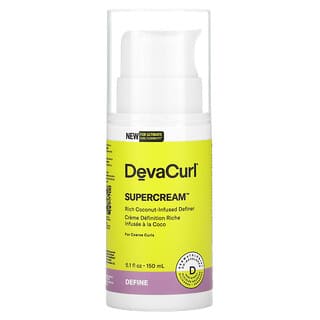 DevaCurl, Supercream، محدد غني بجوز الهند، 5.1 أونصة سائلة (150 مل)