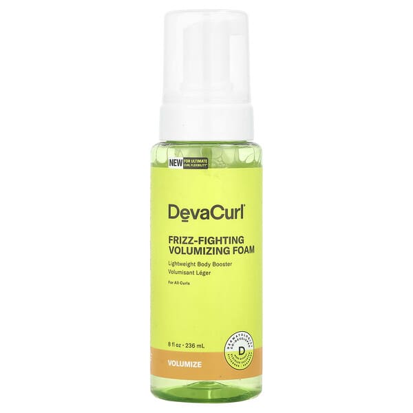 DevaCurl, 부스스함 억제 볼륨 강화 폼, 236ml(8fl oz)