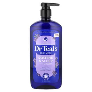 Dr. Teal's, Body Wash With Pure Epsom Salt, Lavender, 24 fl oz (710 ml)