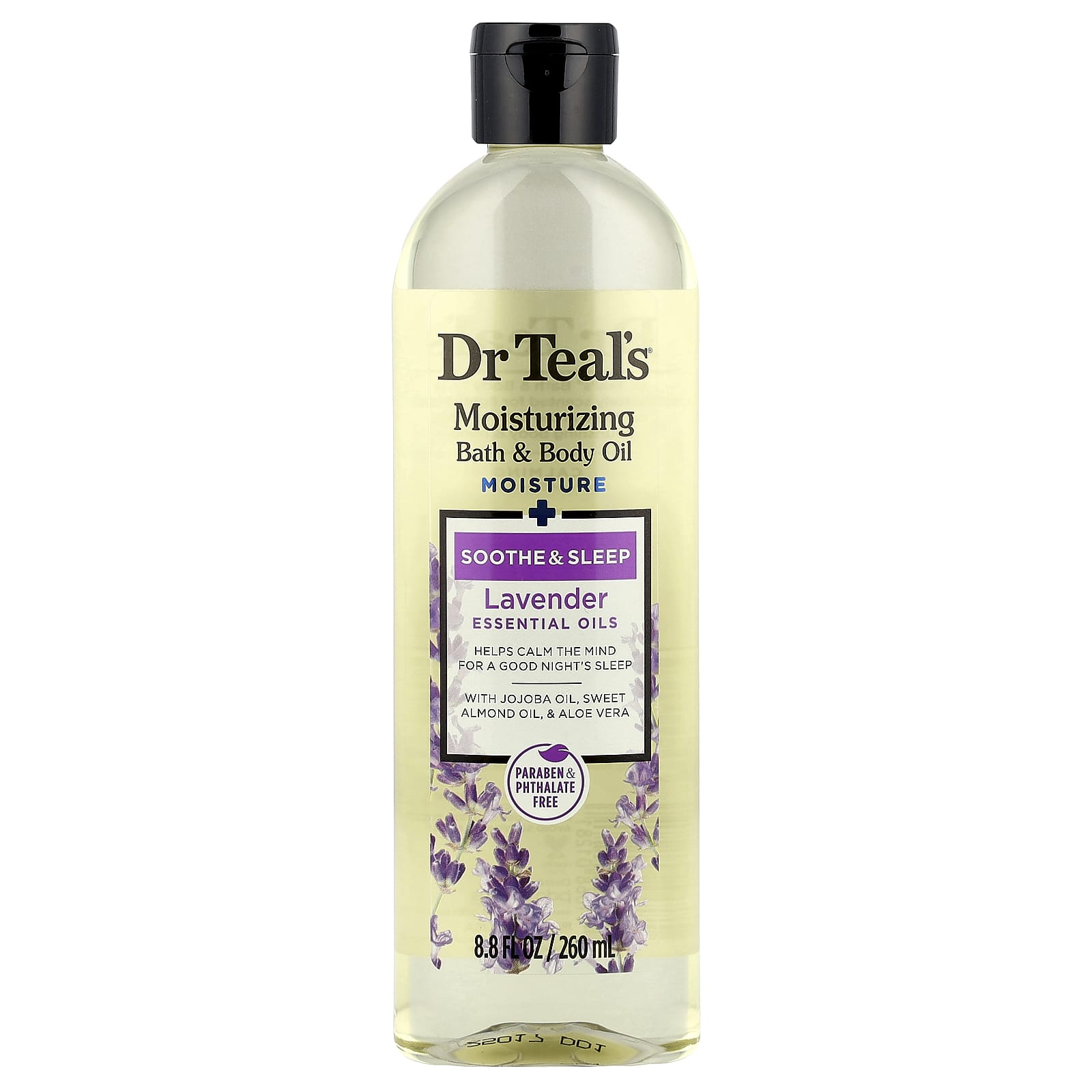 Moisturizing Bath & Body Oil, Lavender , 8.8 fl oz (260 ml)