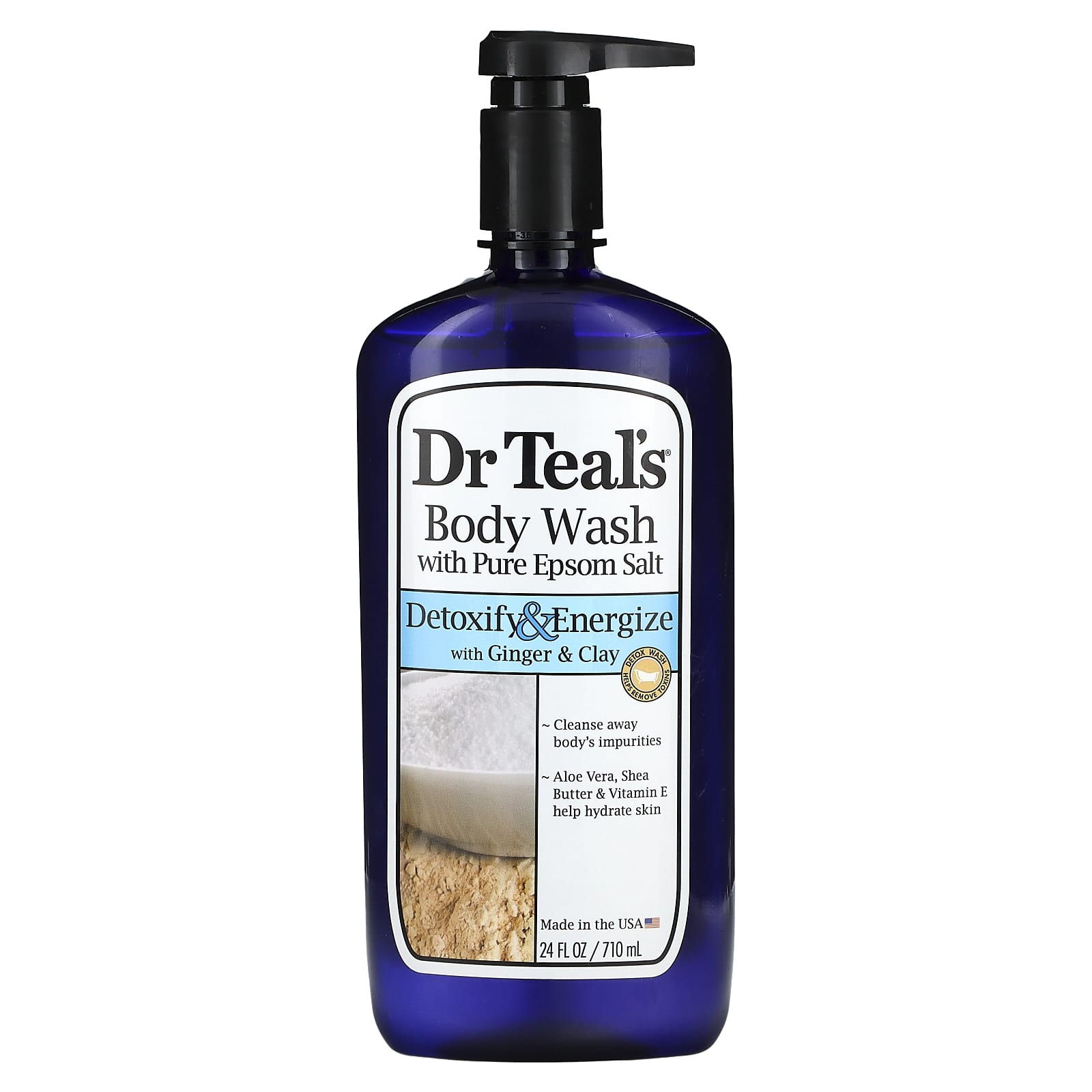 ポールシェリー　人気Purifying Bath Oil 150ml Body Wash With Pure Epsom Salt, Detoxify & Energize, 24 fl