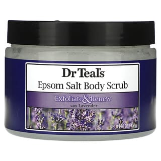 Dr. Teal's, Epsom Salt Body Scrub, Lavender, 16 oz (454 g)