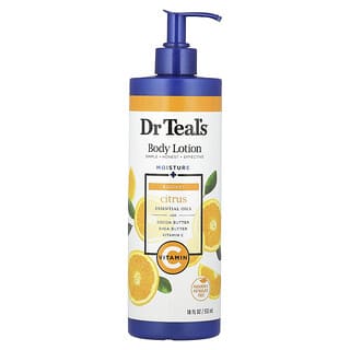 Dr. Teal's, Body Lotion, Moisture + Radiant, Citrus, 18 fl oz (532 ml)