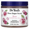 Shea Sugar Scrub, Rose Essential Oil, 19 oz (538 g)