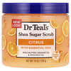 Dr. Teal's, Scrub con zucchero di karité, agrumi, 538 g