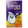 Ddrops, Booster, Liquid Vitamin D3, 600 IU, 0.09 fl oz (2.8 ml)