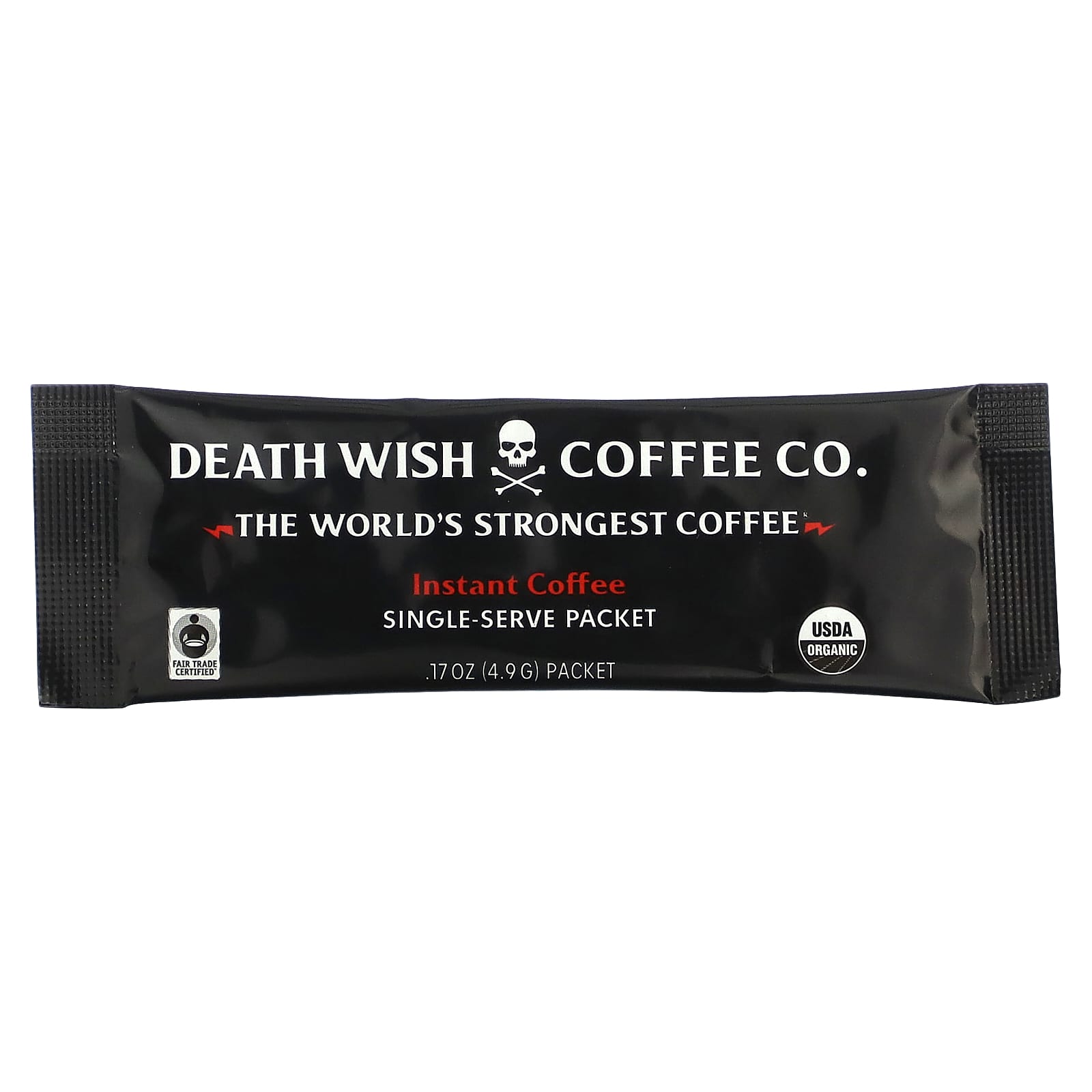 Death Wish Coffee, The World's Strongest Coffee, Instant Coffee, 8