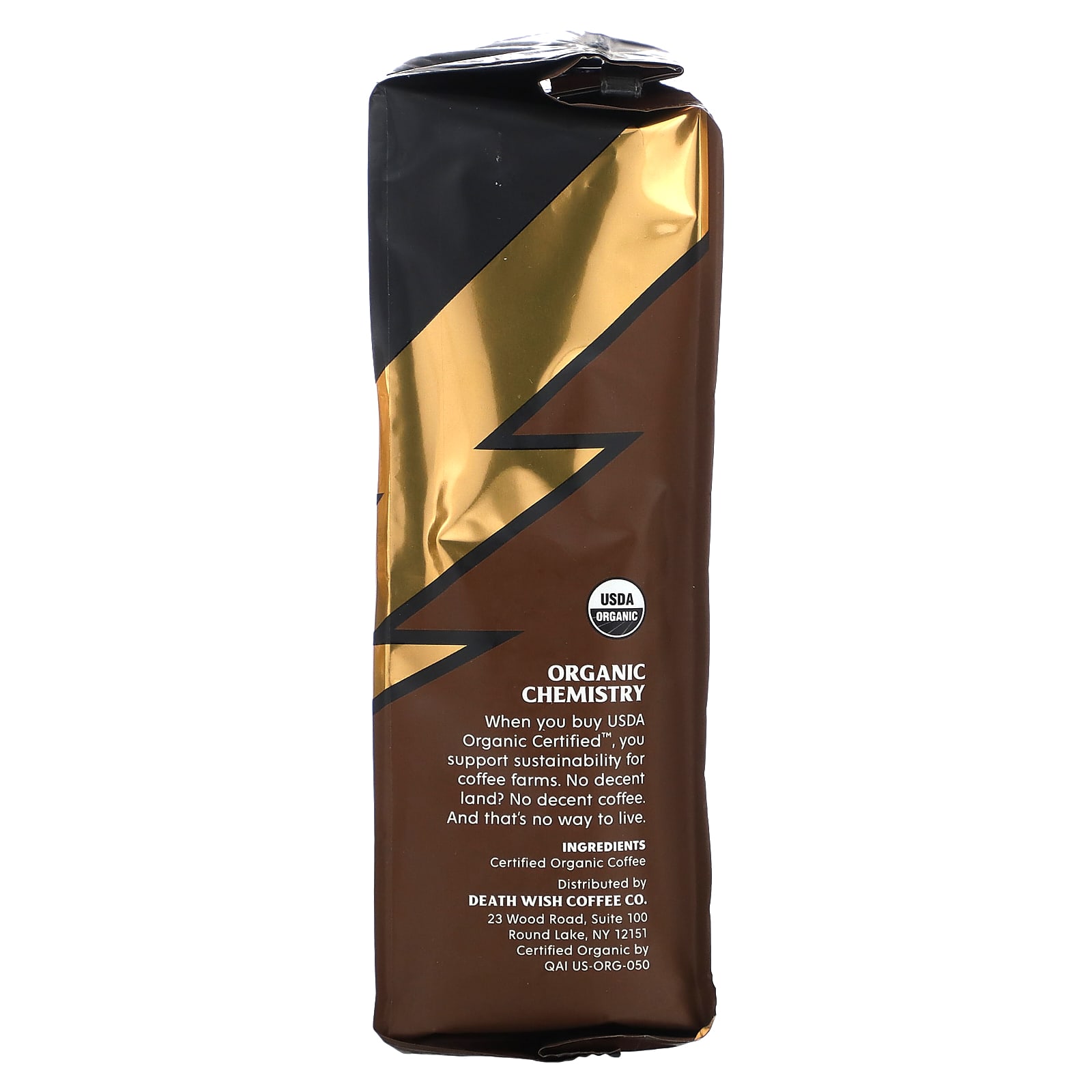 Death Wish Coffee, The World's Strongest Coffee, Ground, Medium Roast