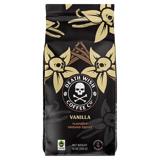 Death Wish Coffee, 調味咖啡粉，香草味，10 盎司（283 克）