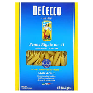 De Cecco, Penne Rigate No. 41, 1 lb (453 g)