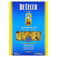De Cecco, Farfalle No. 93, 1 lb (453 g) (Discontinued Item) 