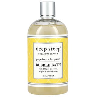 Deep Steep, Bubble Bath, Grapefruit - Bergamot, 17 fl oz (503 ml)