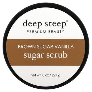 Deep Steep, Exfoliante con azúcar, Azúcar moreno y vainilla, 227 g (8 oz)