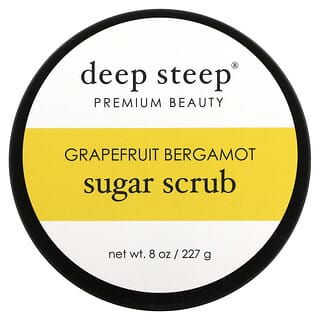 Deep Steep, Сахарный скраб, грейпфрут и бергамот, 227 г (8 унций)