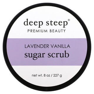 Deep Steep, Sugar Scrub, Lavender Vanilla, 8 oz (227 g)