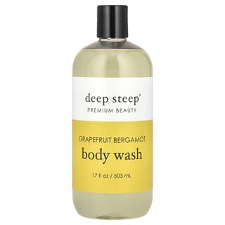 Deep Steep, Żel do mycia ciała, grejpfrut i bergamotka, 503 ml
