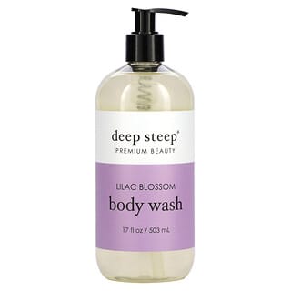 Deep Steep, Body Wash, Lilac Blossom, 17 fl oz (503 ml)