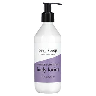 Deep Steep, Body Lotion, Lavender Chamomile, 10 fl oz (296 ml)