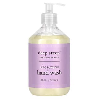 Deep Steep, Hand Wash, Lilac Blossom, 17.6 fl oz (520 ml)