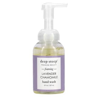 Deep Steep, Foaming Hand Wash, Lavender Chamomile, 8 fl oz (237 ml)