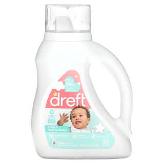 Dreft‏, חומר ניקוי לתינוקות, שלב 2, ‏1.36 ליטר (46 אונקיות נוזל)