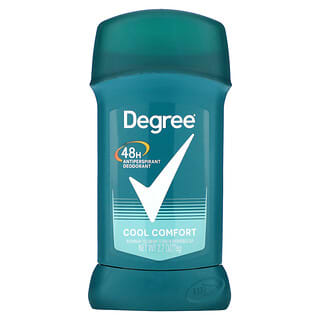 Degree, Дезодорант-антиперспирант на 48 часов, прохладный комфорт, 76 г (2,7 унции)