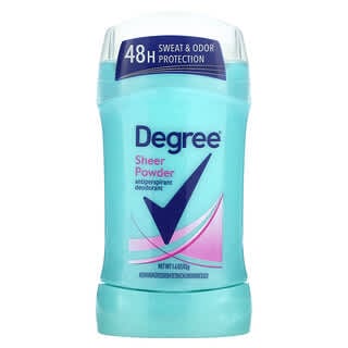 Degree, Desodorante antitranspirante, Polvo transparente, 45 g (1,6 oz)