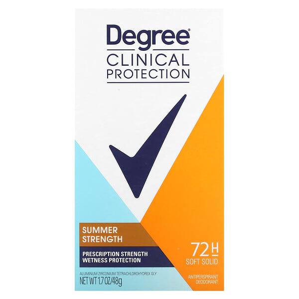 Degree, Women, Clinical Protection, Antiperspirant Deodorant, Soft ...