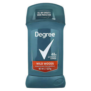 Degree, Desodorante antitranspirante de 48 horas, Wild Woods`` 76 g (2,7 oz)