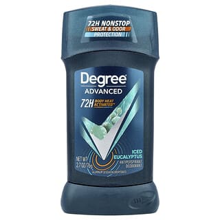 Degree, Gelişmiş, Terleme Önleyici Deodorant, Buzlu Okaliptüs, 2,7 oz (76 g)