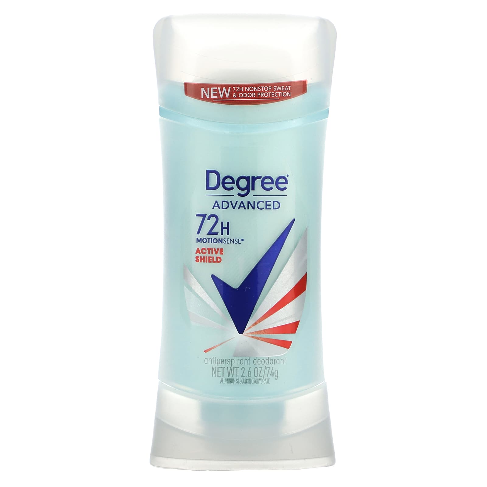 Degree, Advanced, 72 Hour MotionSense, Antiperspirant Deodorant, Active