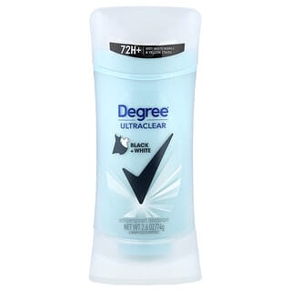 Degree, UltraClear, Desodorante negro y blanco, antitranspirante, 74 g (2,6 oz)