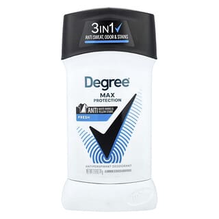 Degree, UltraClear, deodorant antiperspirant alb negru, proaspăt, 76 g (2,7 oz);