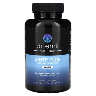 Dr. Emil Nutrition, 5-HTP Plus avec Co-Factor B6, 60 capsules