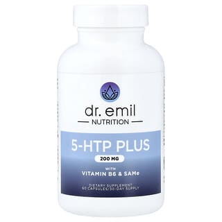 دكتور إيميل نوتريشن‏, 5-HTP Plus مع فيتامين ب6 وSAMe، 60 كبسولة