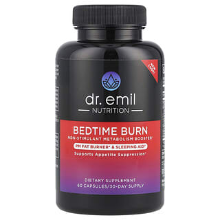 Dr. Emil Nutrition, Bedtime Burn, 60 capsule