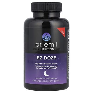 Dr. Emil Nutrition, EZ DOZE，60 粒膠囊