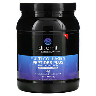 Dr. Emil Nutrition, Multi Collagen Peptides Plus, Unflavored, 663 g