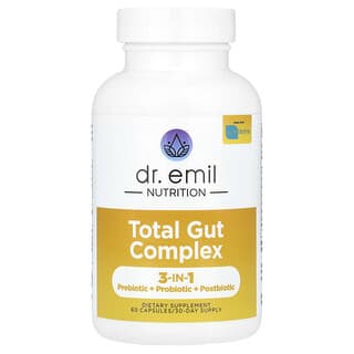 Dr. Emil Nutrition, Complexe intestinal total, 60 capsules