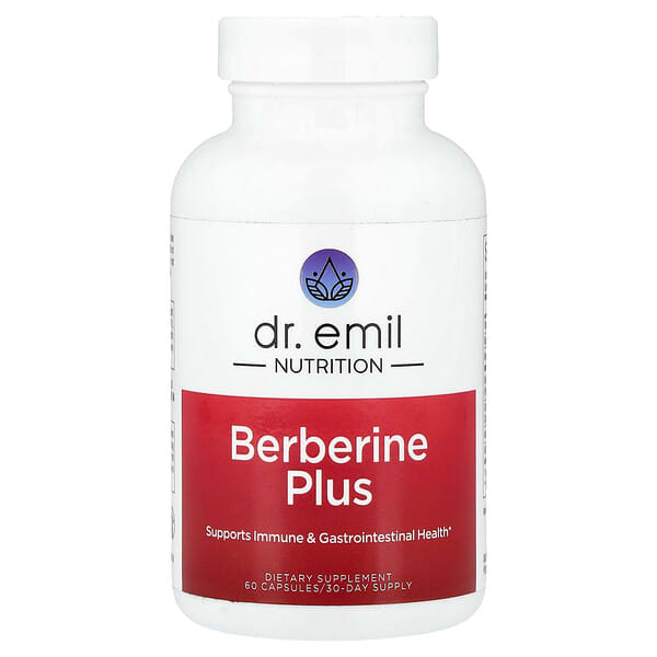 Dr. Emil Nutrition, Berberine Plus, 60 Capsules